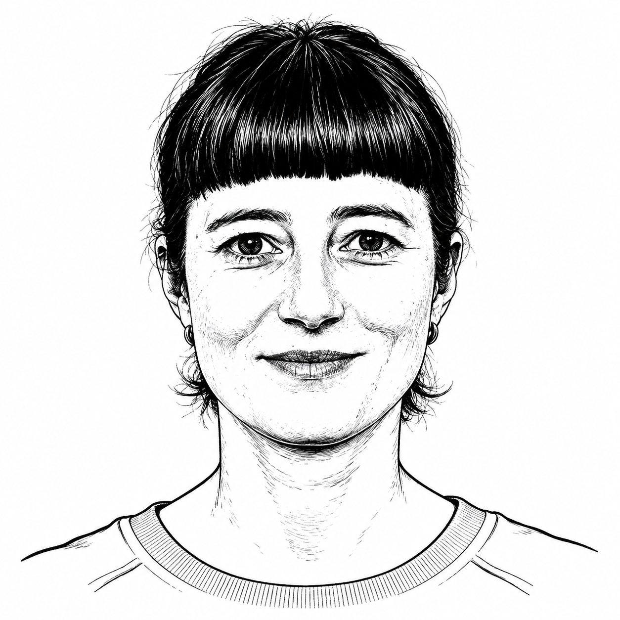 Petra Schmatz – Porträtskizze