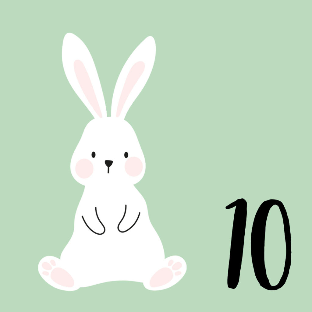 Osterkalender 2025 Tür 10